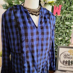 OLD NAVY - XL TOP PLAID